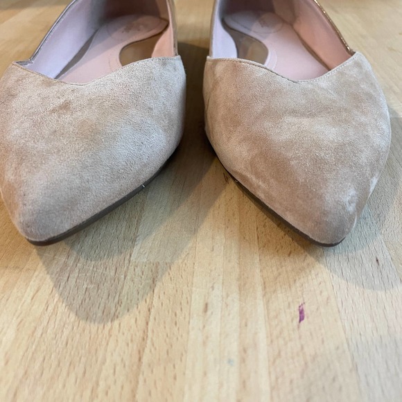 Taryn Rose "Francine" Suede and Patent Leather Flats - Picture 8 of 10